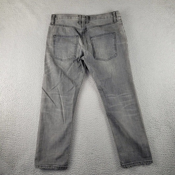 Current Elliott‎ Jeans Womens 27 Gray Denim Abby The Boyfriend Straight Short - Picture 9 of 13
